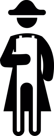 Napoleon Figure Line Tracing Svg Vector, Free Vectors File